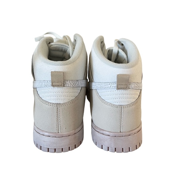 NIKE DUNK HIGH RETRO PRM “Cracked Leather Swoosh" SIZE 13 - Picture 5 of 8